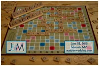 Jen & Matt - Scrabble Save the Date
