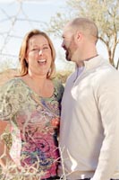 Lisa and Sean having a good time